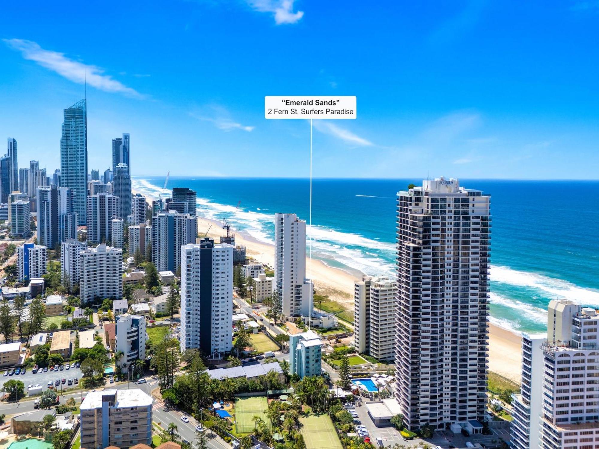Emerald Sands Holiday Apartments Surfers Paradise Ngoại thất bức ảnh